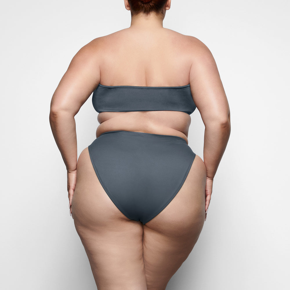 Skims SHAPING SWIM DIPPED BIKINI BOTTOM Two Pieces Diepgrijs | JZG-420385