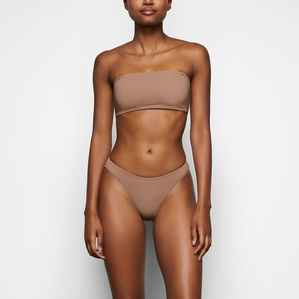 Skims SHAPING SWIM DIPPED BIKINI BOTTOM Two Pieces Abrikoos | OPB-180935