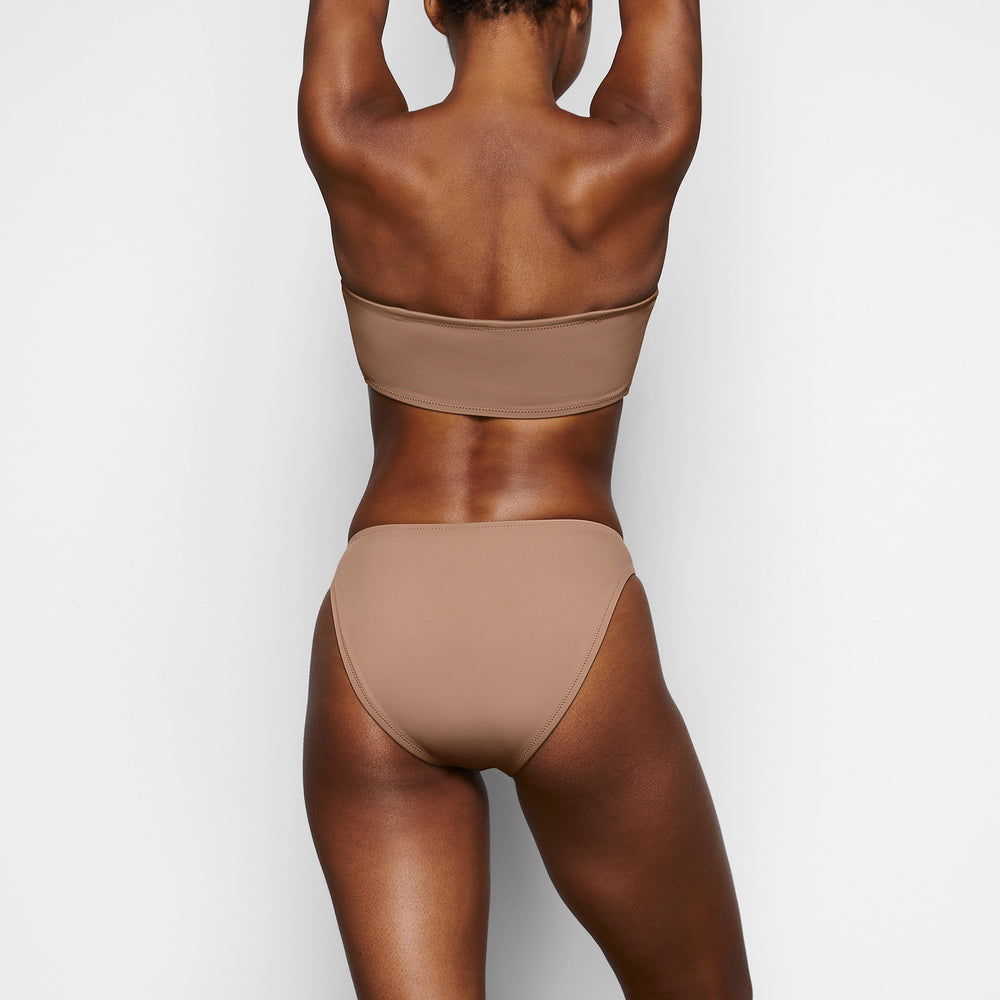 Skims SHAPING SWIM DIPPED BIKINI BOTTOM Two Pieces Abrikoos | OPB-180935