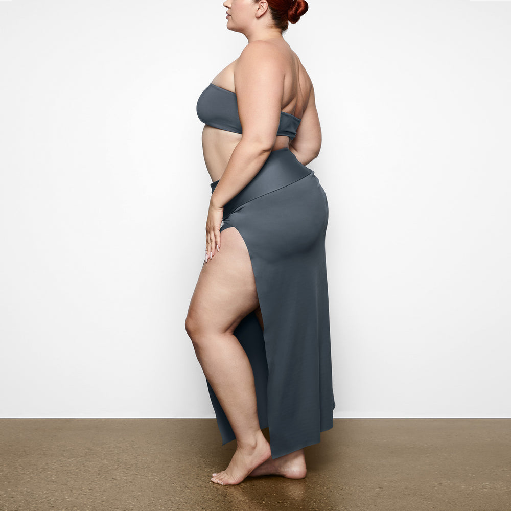 Skims SHAPING SWIM LONG SKIRT Cover-ups Diepgrijs | DNO-973451
