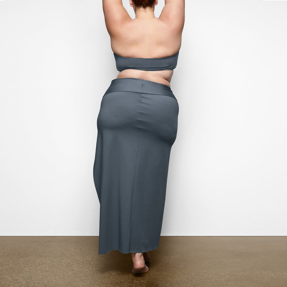 Skims SHAPING SWIM LONG SKIRT Cover-ups Diepgrijs | DNO-973451