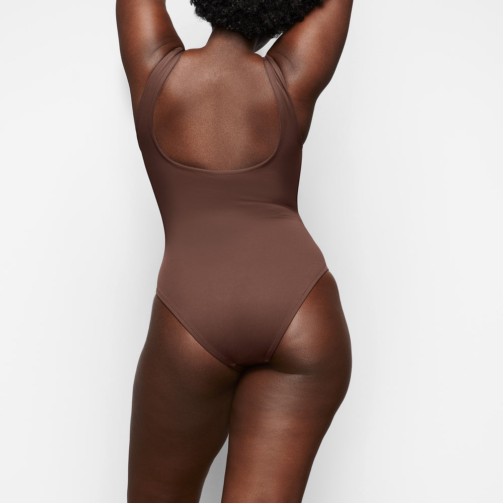 Skims SHAPING SWIM UNDERWIRE One Piece Chocola | ZQM-423879