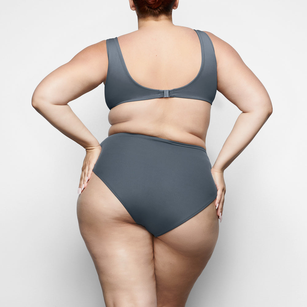 Skims SHAPING SWIM UNLINED UNDERWIRE BIKINI TOP Two Pieces Diepgrijs | CDZ-025364