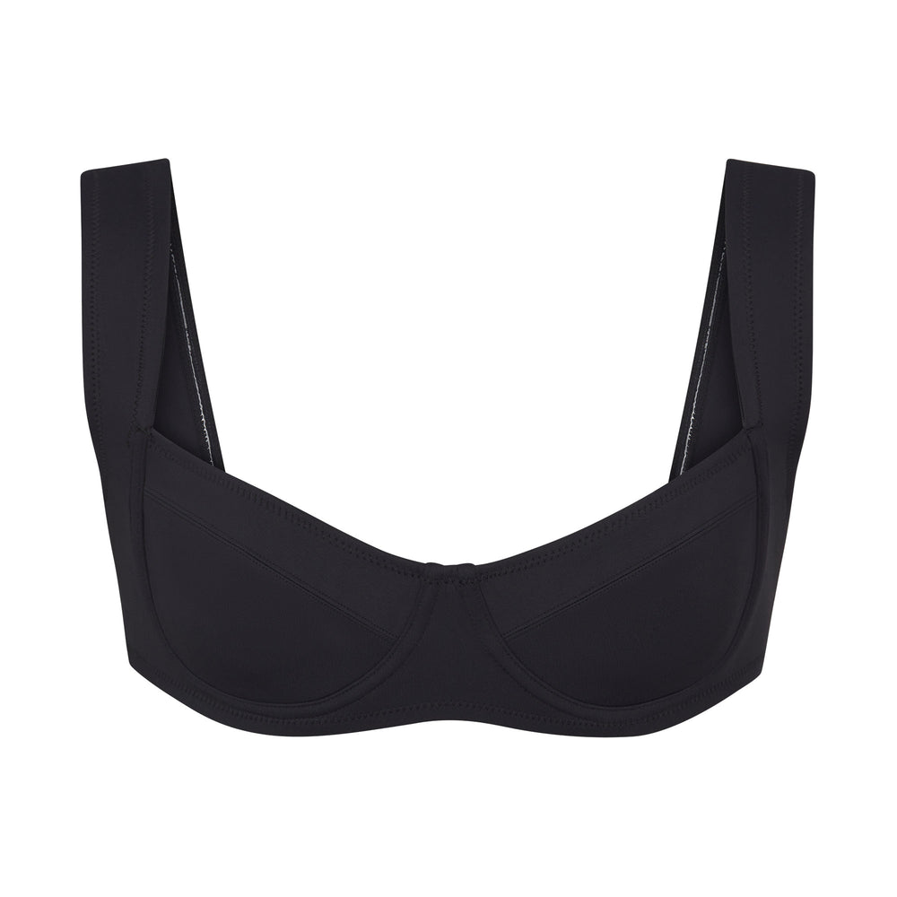 Skims SHAPING SWIM UNLINED UNDERWIRE BIKINI TOP Two Pieces Zwart | MIT-689145