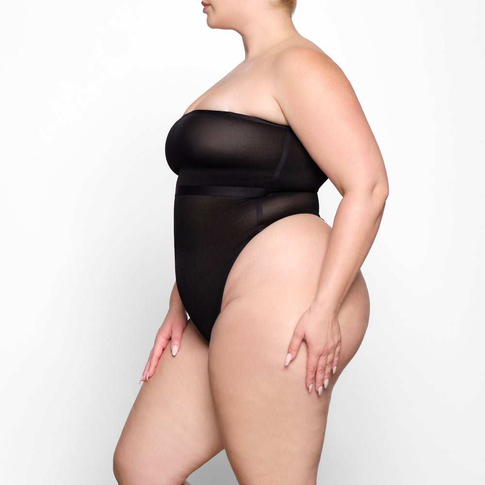 Skims SHEER SCULPT Bandeau Top Zwart | PIC-584037
