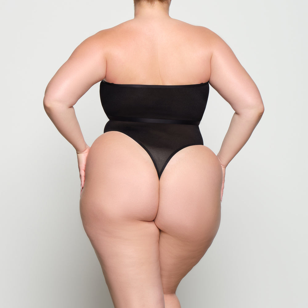 Skims SHEER SCULPT HIGH WAIST Thong Zwart | JYT-896210