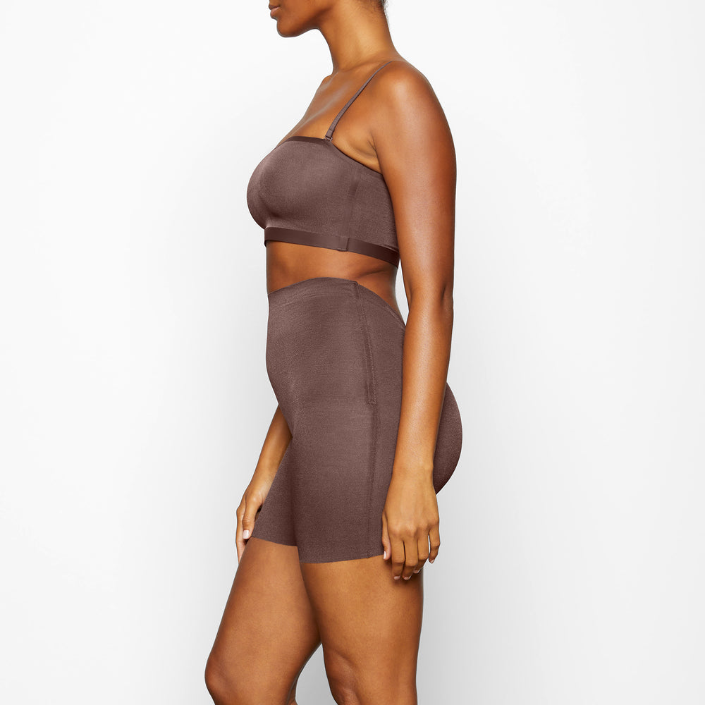 Skims SHEER SCULPT LOW BACK Korte Broek Chocola | OEM-276134
