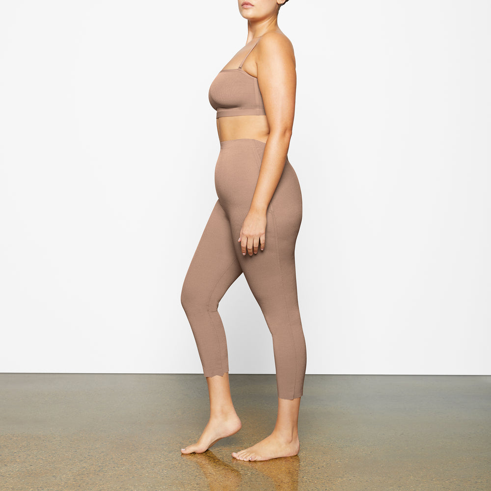 Skims SHEER SCULPT LOW BACK Leggings Abrikoos | ZSY-782160