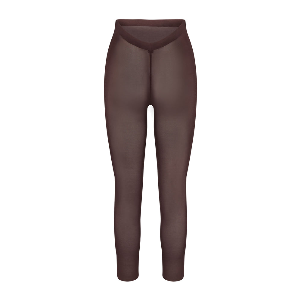 Skims SHEER SCULPT LOW BACK Leggings Chocola | YOQ-658712