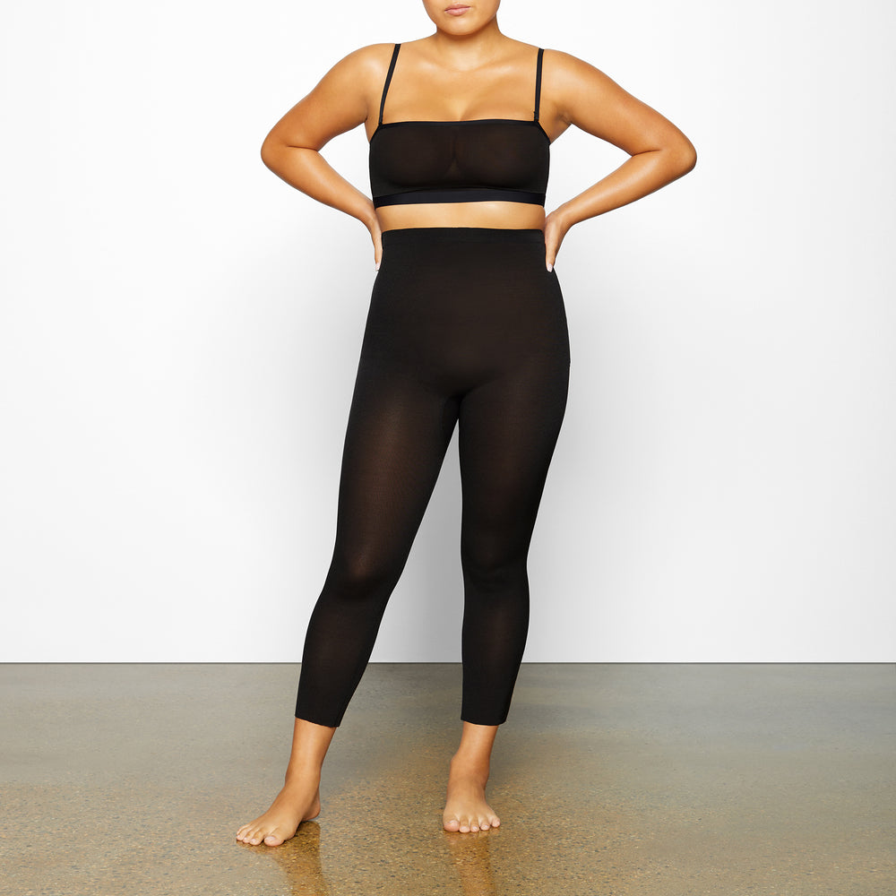 Skims SHEER SCULPT LOW BACK Leggings Zwart | AEU-706493