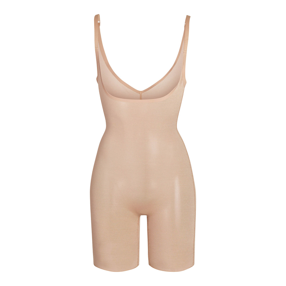 Skims SHEER SCULPT OPEN BUST Bodysuit Abrikoos | BDZ-794810