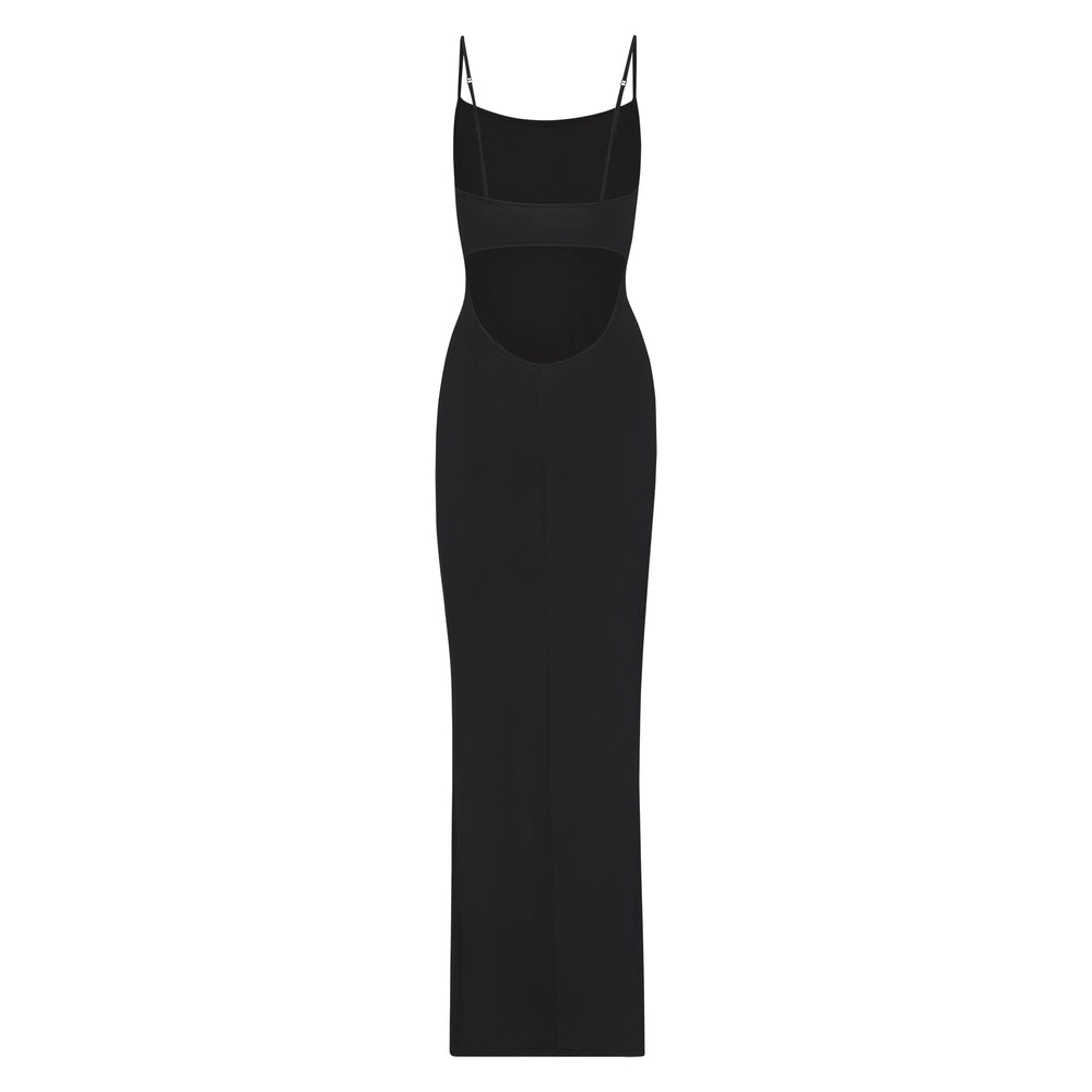 Skims SMOOTH LOUNGE LOW BACK CAMI Dress Zwart | NQP-295716
