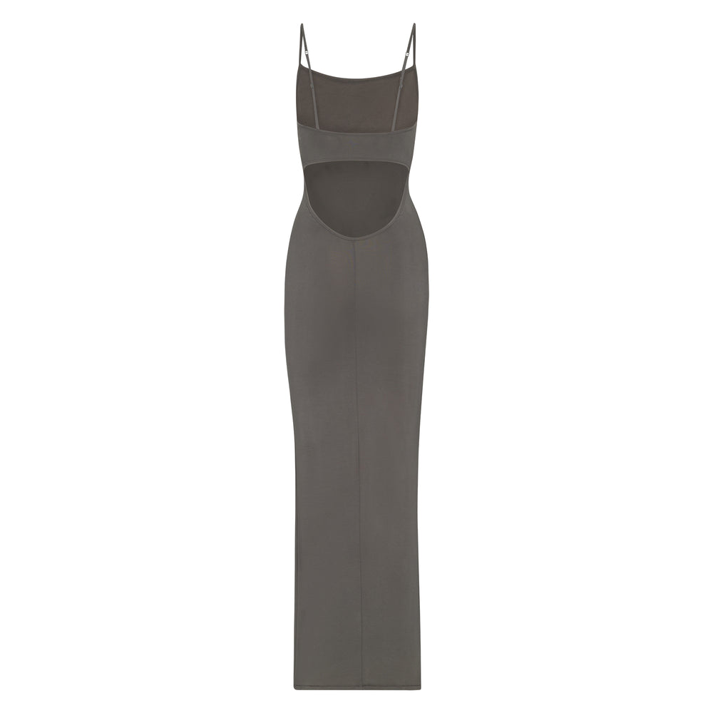 Skims SMOOTH LOUNGE LOW BACK CAMI Dress Diepgrijs | UOA-047961