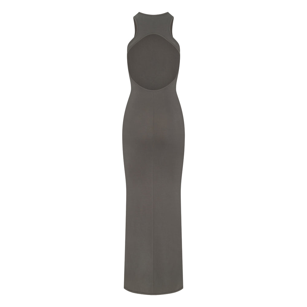 Skims SMOOTH LOUNGE OPEN RACERBACK Dress Diepgrijs | FCP-459708
