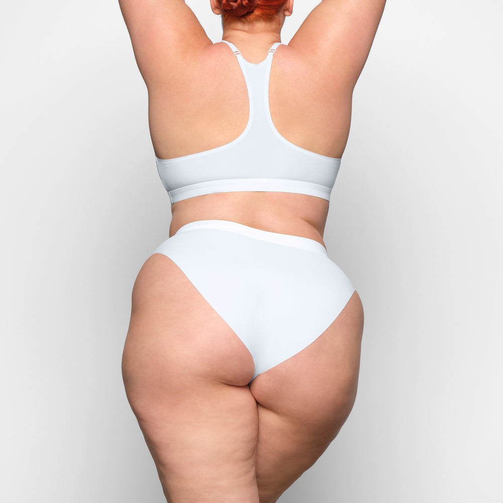 Skims SMOOTH RIB Bikini Wit | IFM-896743