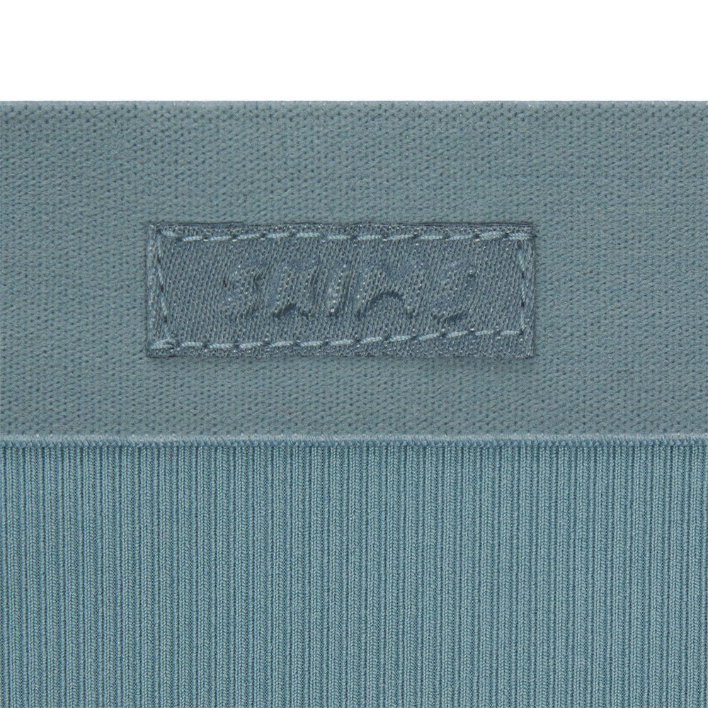 Skims SMOOTH RIB Boy Short Blauw | JEG-458170