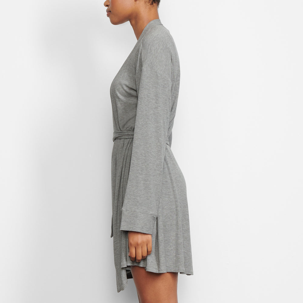 Skims SOFT LOUNGE Badjas Grijs | AVN-819370