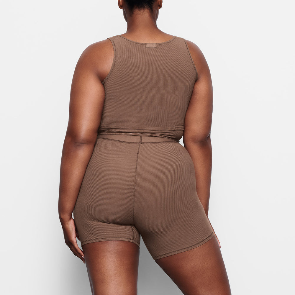 Skims SOFT LOUNGE Boxer Shorts Abrikoos | MQK-580341