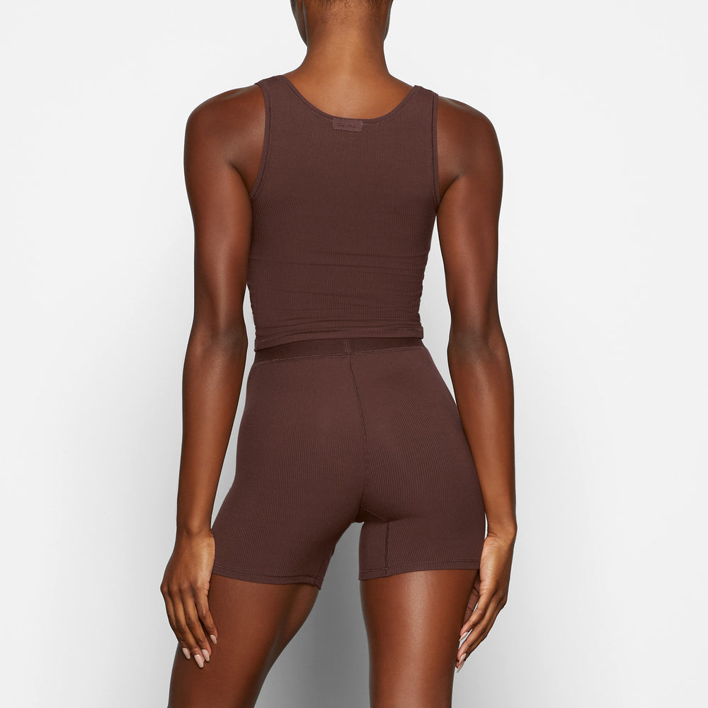 Skims SOFT LOUNGE Boxer Shorts Chocola | PGR-301752