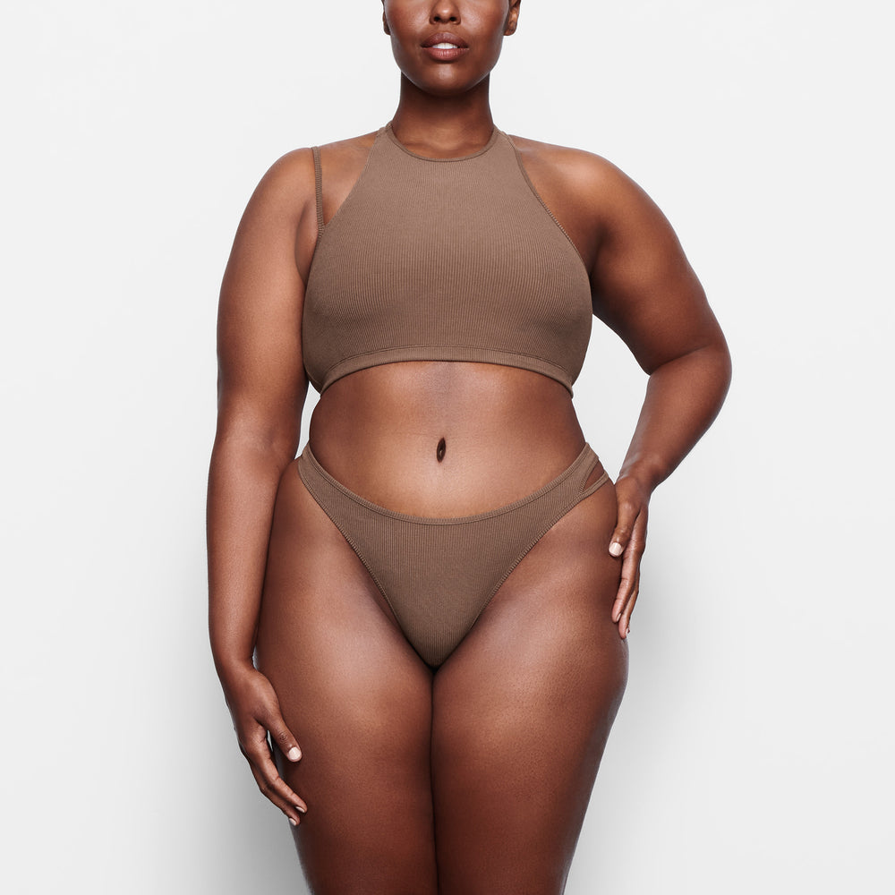 Skims SOFT LOUNGE CUT OUT Thong Abrikoos | WQY-931546
