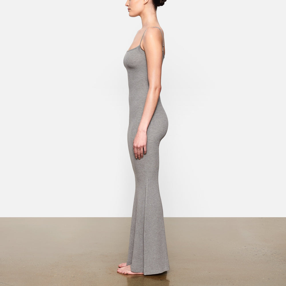 Skims SOFT LOUNGE LONG SLIP Dress Grijs | QZS-152347