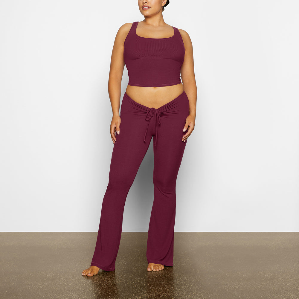 Skims SOFT LOUNGE RUCHED Broek Paars | MZT-543792