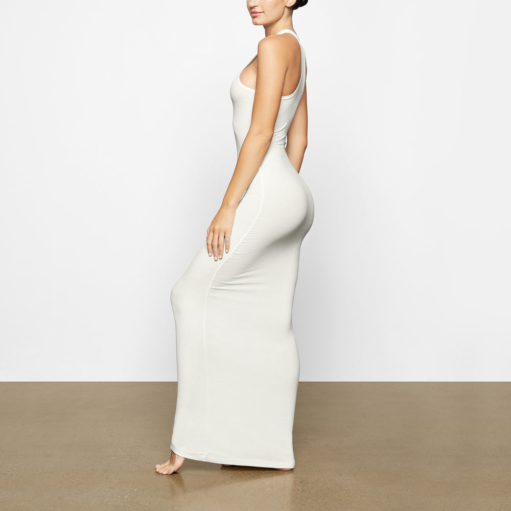 Skims SOFT LOUNGE SHIMMER RACERBACK Dress Wit | PAV-746351