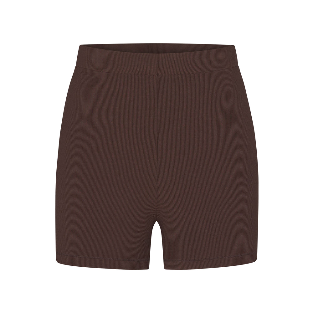 Skims SOFT LOUNGE SHORT Sleep Set Chocola | JNK-924783