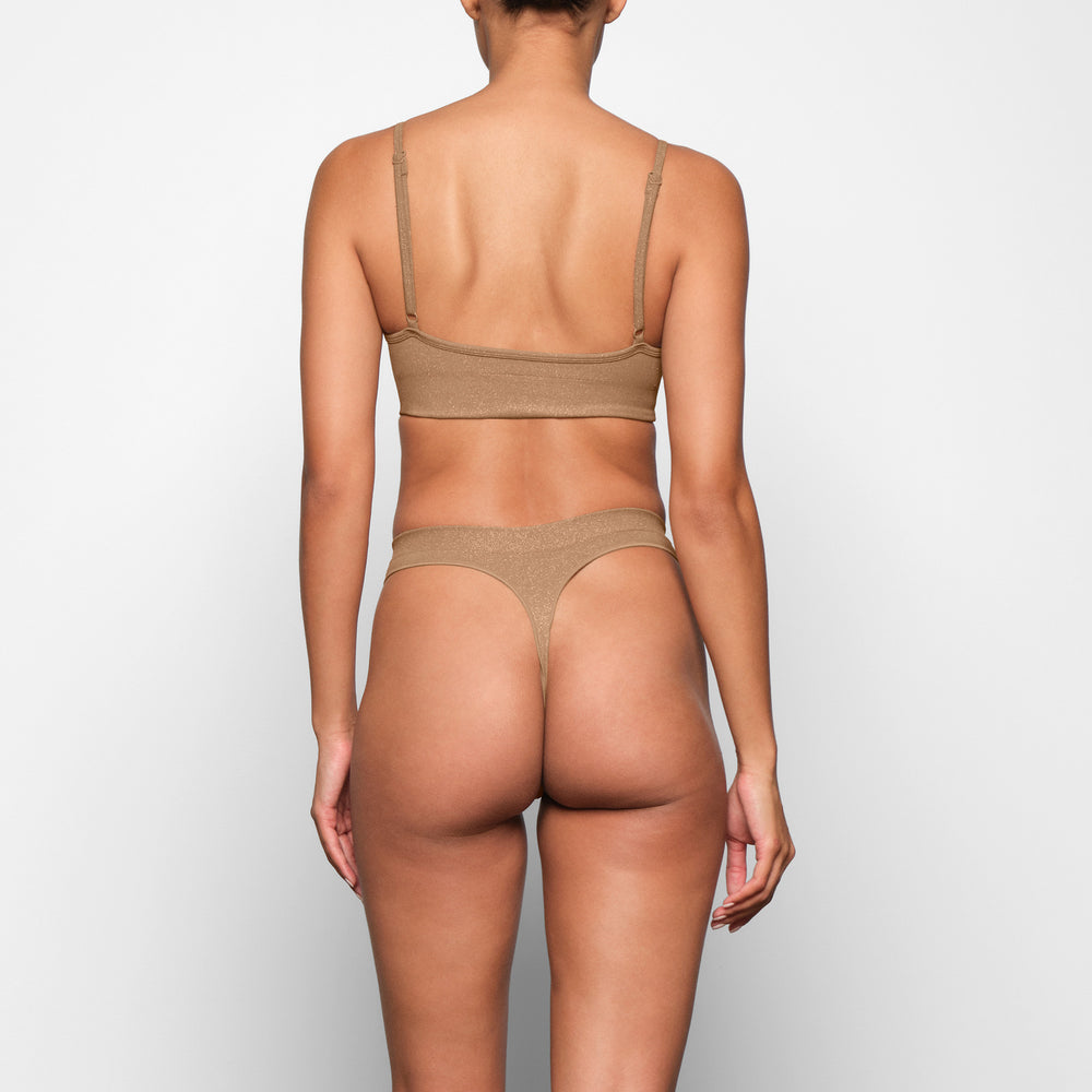 Skims SOFT SMOOTHING SHINE Bralette Abrikoos | PLU-932748