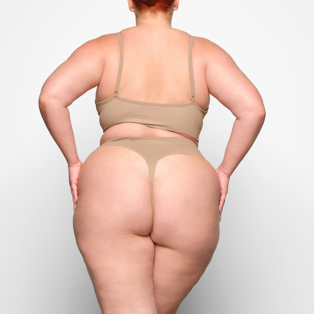 Skims SOFT SMOOTHING SHINE Bralette Beige | JIF-294675