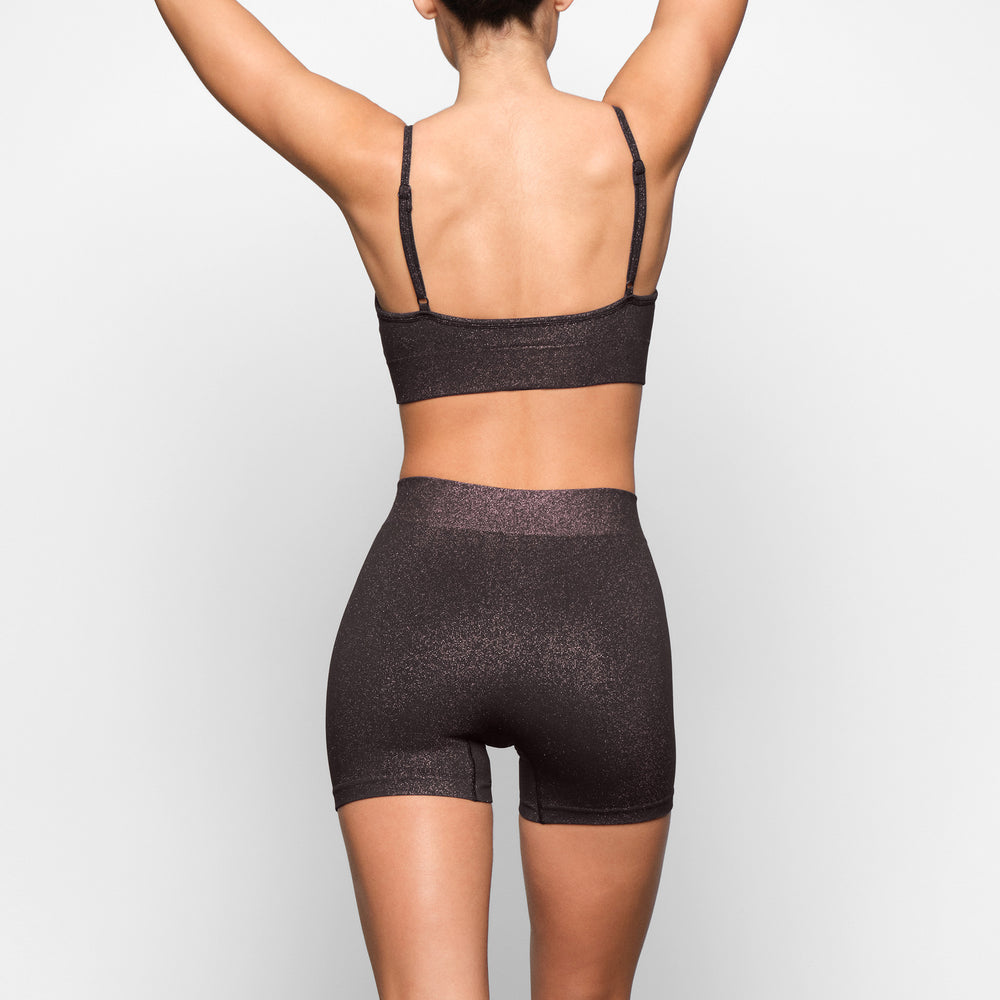 Skims SOFT SMOOTHING SHINE Korte Broek Zwart | TEN-176980