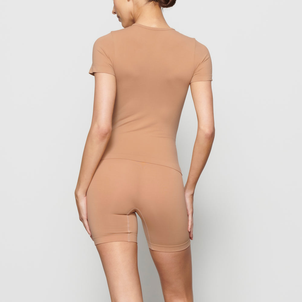 Skims SOFT SMOOTHING T-shirt Beige | VTO-367250