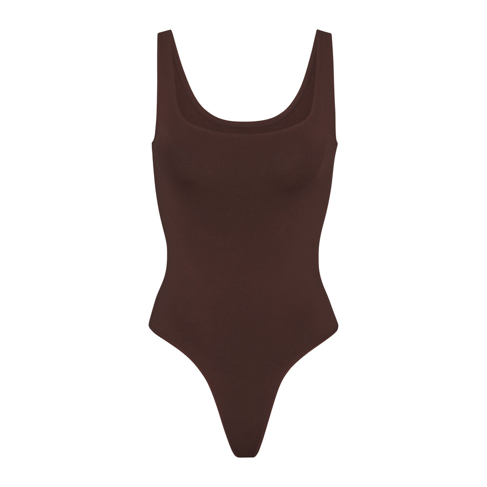 Skims SOFT SMOOTHING Thong Bodysuit Chocola | XUM-843127