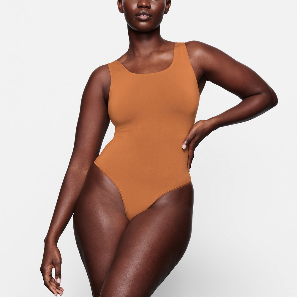 Skims SOFT SMOOTHING Thong Bodysuit Koper | RQW-524079