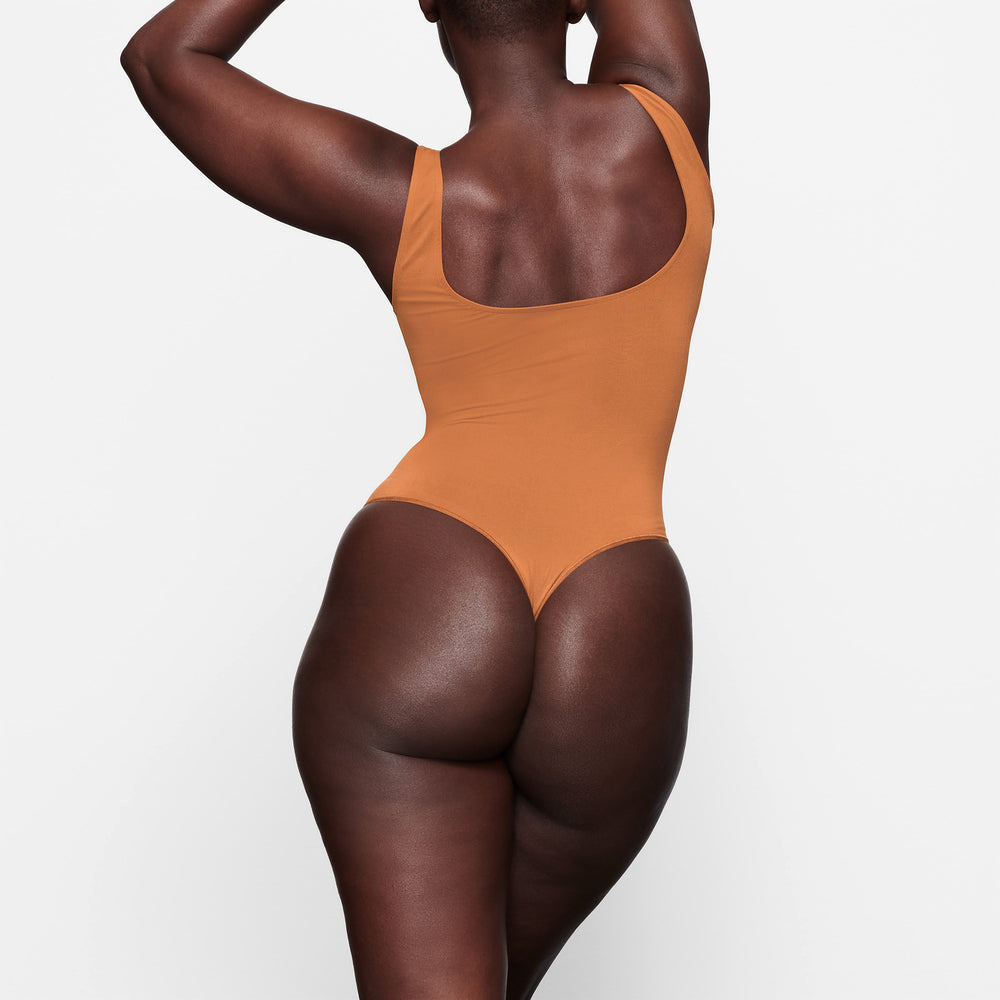 Skims SOFT SMOOTHING Thong Bodysuit Koper | RQW-524079