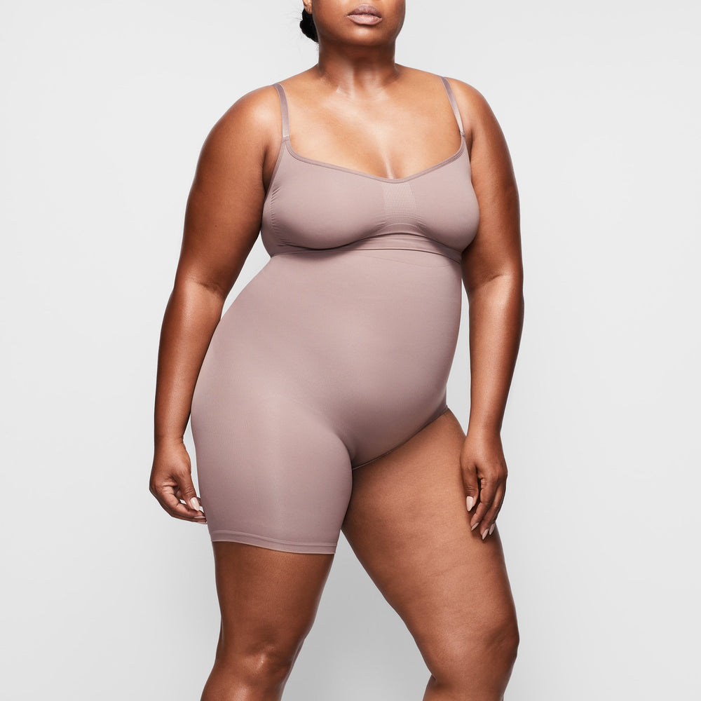 Skims SOLUTION SHORT #1 One Leg Shapewear Bruin | MDB-504963