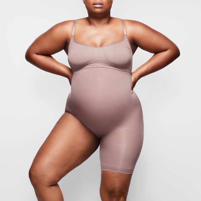 Skims SOLUTION SHORT #2 One Leg Shapewear Bruin | LWD-185693