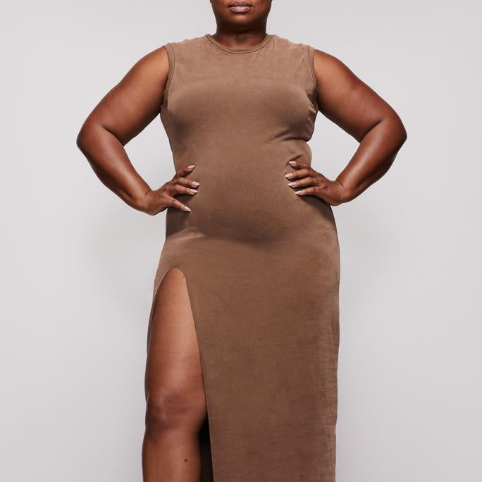Skims SOLUTION SHORT #2 One Leg Shapewear Bruin | LWD-185693