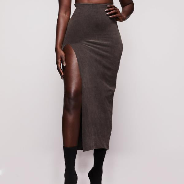 Skims SOLUTION SHORT #2 One Leg Shapewear Abrikoos | MLF-102765