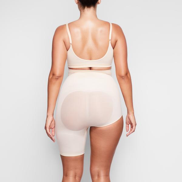 Skims SOLUTION SHORT #2 One Leg Shapewear Bruin | XOS-148906