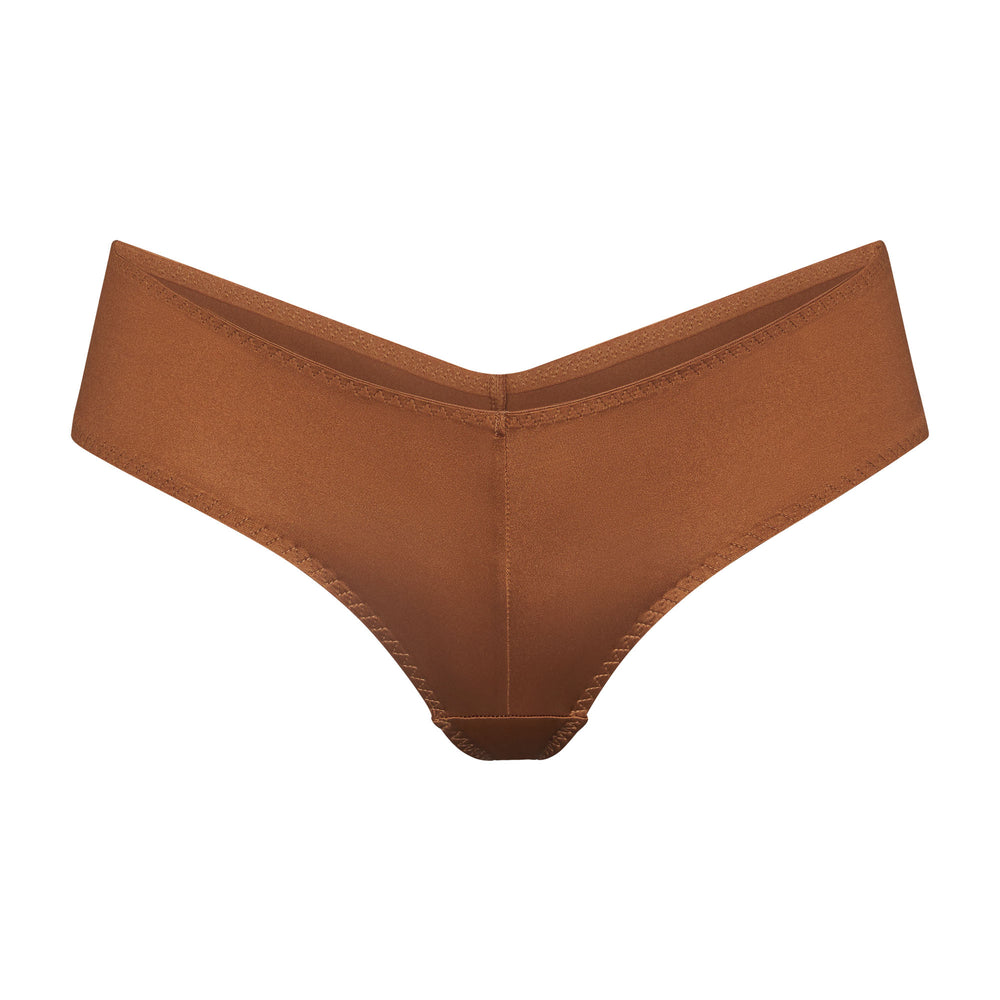 Skims STRETCH SATIN Hipster Abrikoos | PBE-712065
