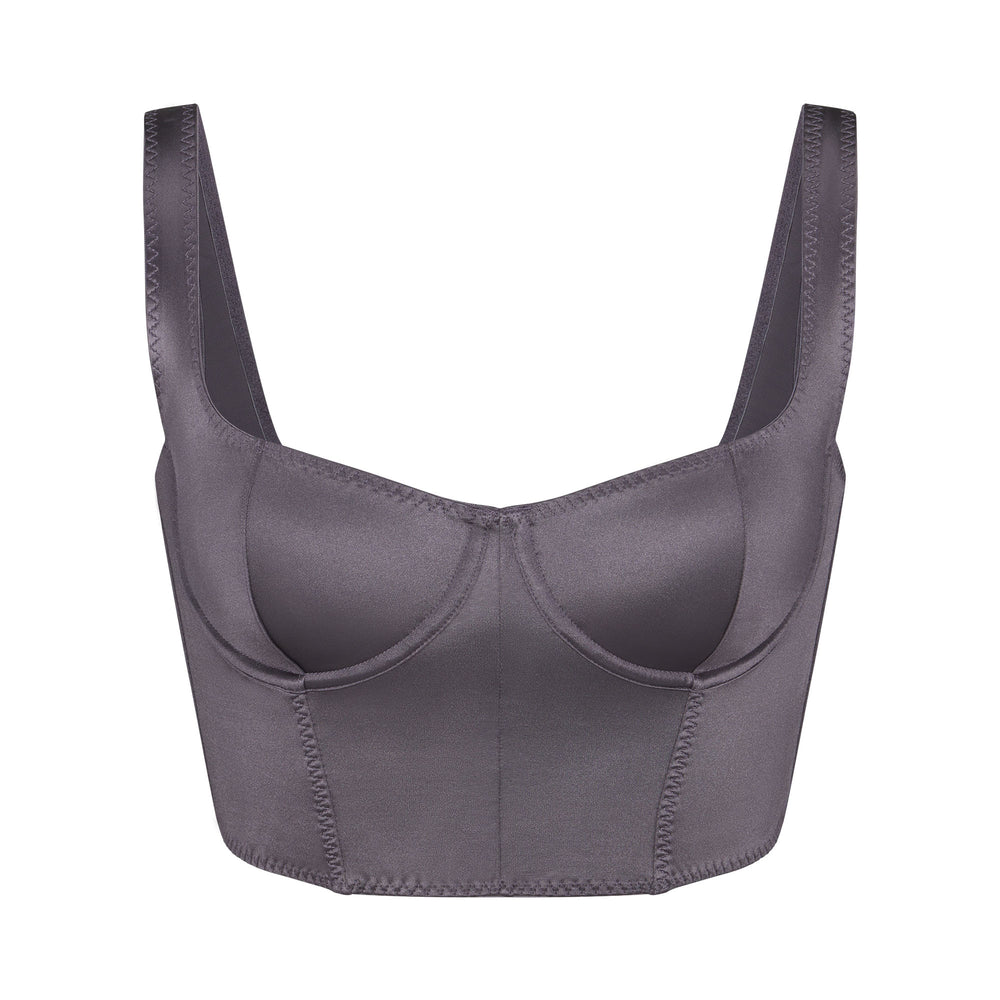 Skims STRETCH SATIN Korset Paars | QER-463801