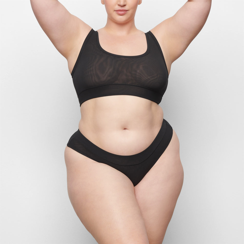Skims SUMMER MESH BIKINI Brief Zwart | PJE-349620