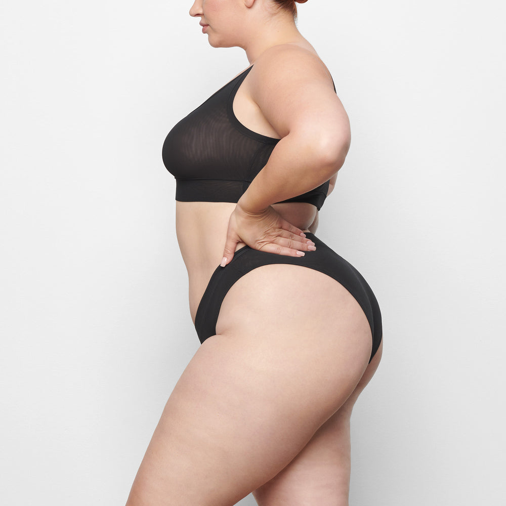 Skims SUMMER MESH BIKINI Brief Zwart | PJE-349620