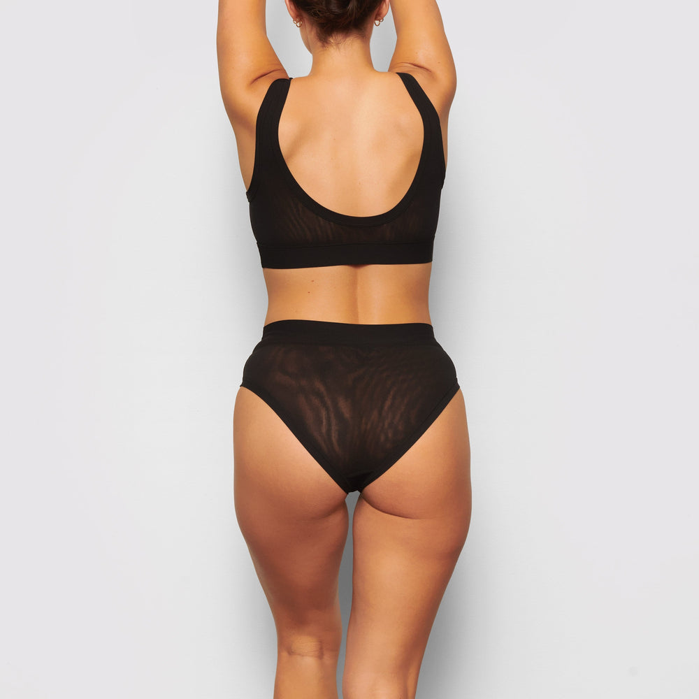 Skims SUMMER MESH Brief Zwart | USD-598634