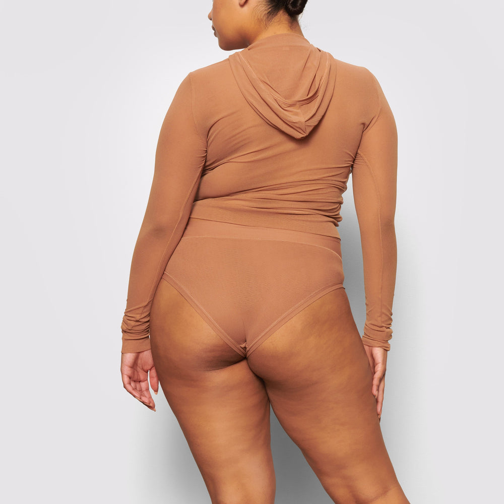 Skims SUMMER MESH Hoodie Abrikoos | OSW-659807
