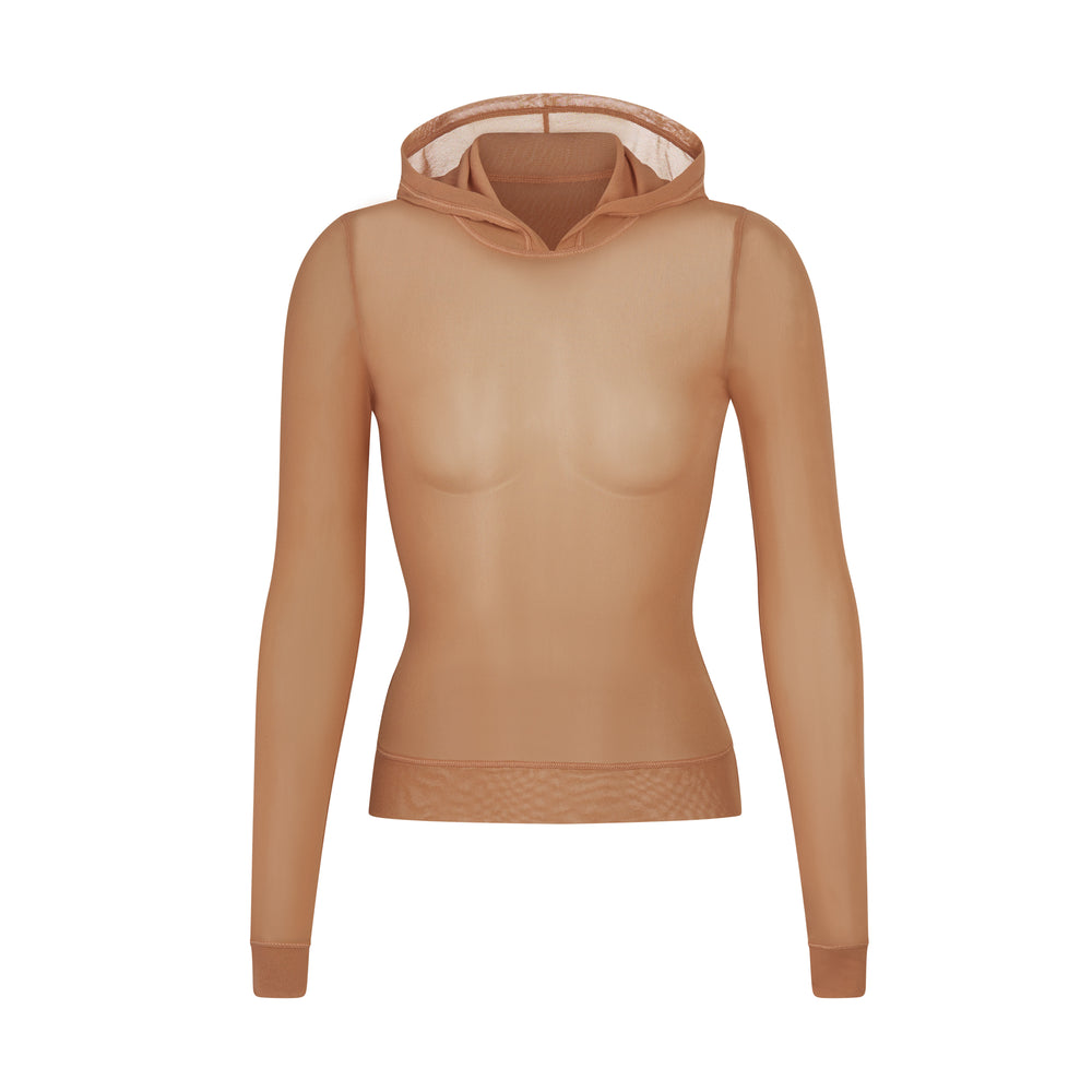Skims SUMMER MESH Hoodie Abrikoos | OSW-659807