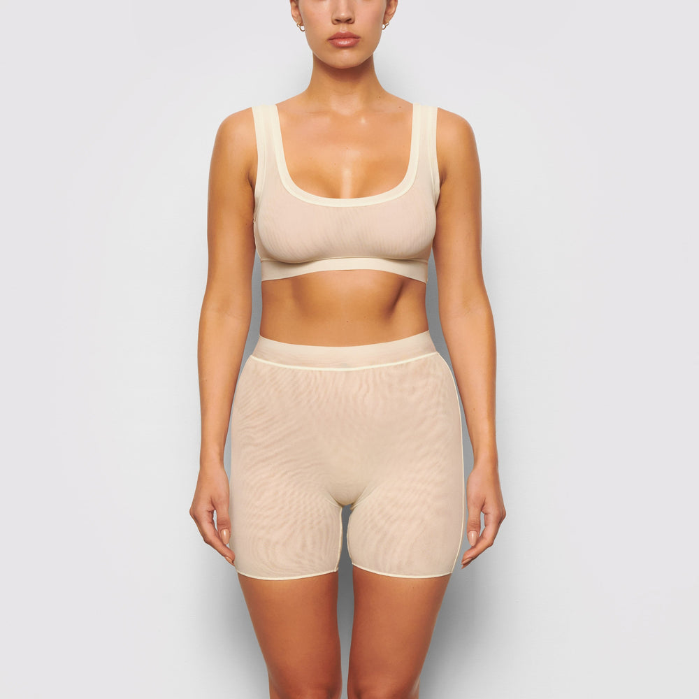 Skims SUMMER MESH Korte Broek Wit | DXN-382406
