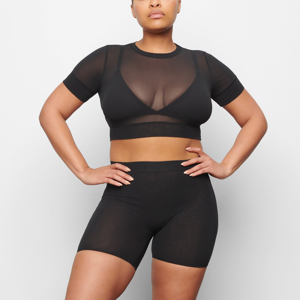 Skims SUMMER MESH Korte Broek Zwart | EGC-763450