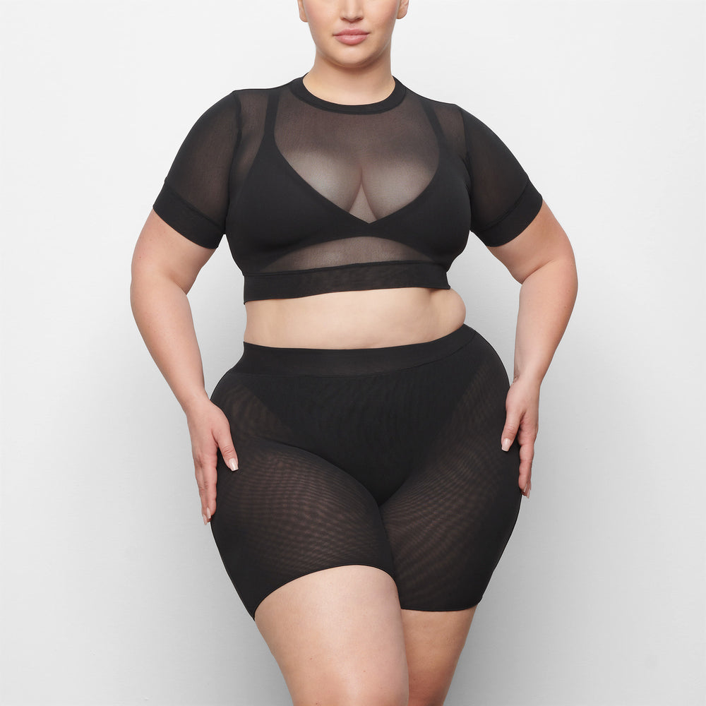 Skims SUMMER MESH Korte Broek Zwart | EGC-763450